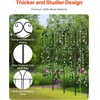 image:imageVEVOR 60 x 15 in Rustproof Metal Garden Flower Trellis Outdoor Climbing Rose amp Cucumber Support Decorative Tall Clematis Trellis for Courtyards amp Lawns87H x 20W
