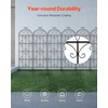 image:imageVEVOR 60 x 15 in Rustproof Metal Garden Flower Trellis Outdoor Climbing Rose amp Cucumber Support Decorative Tall Clematis Trellis for Courtyards amp Lawns71Hx 20W