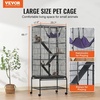 image:imageVEVOR 69 Rolling Metal Ferret Cage Large 4Tier Cage Small Animal Cage with Ramps amp Tray Easy to Set up for Pet Mice Hamster Guinea Pig Chinchilla Squirrel Hedgehogs Bunny