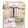 image:imageVEVOR 9 Gallon Vacuum Chamber Stainless Steel Vacuum Degassing Chamber with Tempered Glass Lid Hose Air Filter for Resin Casting Stabilizing Wood Degassing Silicone Epoxies Essential Oils90 Gallon Glass Lid