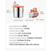 image:imageVEVOR 9 Gallon Vacuum Chamber Stainless Steel Vacuum Degassing Chamber with Tempered Glass Lid Hose Air Filter for Resin Casting Stabilizing Wood Degassing Silicone Epoxies Essential Oils30 Gallon Glass Lid  35 CFM