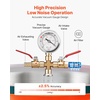 image:imageVEVOR 9 Gallon Vacuum Chamber Stainless Steel Vacuum Degassing Chamber with Tempered Glass Lid Hose Air Filter for Resin Casting Stabilizing Wood Degassing Silicone Epoxies Essential Oils15 Gallon Glass Lid