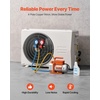 image:imageVEVOR AC Vacuum Pump and Gauge Set 35 CFM 14 HP Single Stage Rotary Vane HVAC Vacuum Pump AC Manifold Gauge Kit for R134a R22 R410a R1234YF R32 with Carry Bag for Auto HVAC Air Conditioning