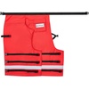 image:imageVEVOR Apron Style Chainsaw Chaps Class D 8 Layers Chainsaw Pants with Adjustable Belt amp Gear Pocket Chain Saw Chaps for MenWomen Chainsaw Safety Equipment Wear for Loggers Forest Workers LargeRed