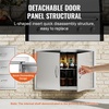 image:imageVEVOR BBQ Access Door 305W x 21H Inch Double Outdoor Kitchen Stainless Steel Flush Mount Wall Vertical With Handles for BBQ Island Grilling Station Outside Cabinet33W x 22HSilver