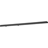 image:imageVEVOR Bypass Sliding Door Hardware Kit 6 ft Aluminum Alloy DualTrack Bypass Door Hardware Smooth and Quiet Sliding Easy to Install for 1 to 1 34 Thickness 36 Width 2 Door System for Closetblack5ftdouble door