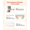 image:imageVEVOR Cat Door for Window Adjustable to Fit Window Width 2732 4 Secure Lock Modes Aluminum Frame and HighTransparency Glass Magnetic Closure Weatherproof QuickFit Pet Door for Cats WhiteWhite