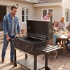image:imageVEVOR Charcoal Grill 780 sqin ExtraLarge Charcoal Barbecue Grill with 2 Liftable Charcoal Trays amp Folding Side Tables HighTemp PowderCoated Steel BBQ Cooking Grills for Patio Backyard PartiesBlack