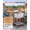 image:imageVEVOR Commercial Ice Bin Underbar Ice Bin Stainless Steel Ice Chest with Sliding Lid Bottle Holders Adjustable Bullet Feet Cooler Cart Cocktail Unit for Bar Restaurant Pub2598 x 1988 x 3878