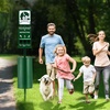 image:imageVEVOR Dog Waste Station 115 Gallon Pet Waste Station with Hand Wash Bottle Lockable Bag Dispenser 50 Can Liners amp 600 Waste Bags Outdoor Pet Poop Station for Commercial Use Parks BackyardPet Waste Station