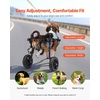 image:imageVEVOR Dog Wheelchair for Back Legs Lightweight 2 Wheels Pet Wheelchair Height Width amp Length Adjustable Dog Cart with ShockAbsorbing Wheels for Injured Disabled DogsSmall up to 22lbs