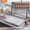 image:imageVEVOR Drop in Ice Chest 20 L x 16 W x 13 H Stainless Steel Ice Cooler Commercial Ice Bin with Hinged Cover 40 qt Outdoor Kitchen Ice Bar DrainPipe and Drain Plug Included for Cold Wine Beer20L x 16W x 13H Inch