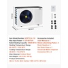 image:imageVEVOR Electric Pool Heat Pump 35830 BTU Fits 660513209 Gallon Above amp InGround Pools Low Noise Heating amp Cooling EnergySaving Water Heater AC208230V 60Hz35830 BTU
