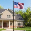 image:imageVEVOR Flag Pole 20ft Heavy Duty Telescopic Flagpole Kit with Mounting Base for Vehicles Extra Thick Outdoor Aluminum Flagpole Kit with 3x5 American Flag for Sedans Pickups RVs Food Trucks BlackBlack20ft Solar LightTelescopic