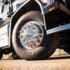 image:imageVEVOR Front Axle Wheel Covers Spiked Axle Cover for Semi Truck ABS Electroplate RustResistant Lug Nut Covers Universal Fit Installation Tool Included Complete Axle Cover Combo KitSpiked