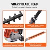 image:imageVEVOR Gas Hedge Trimmer 2 Cycle with Extension Pole 157inch 26cc Gas Powered Pole Hedge Trimmer with Dual Sided Dual Action Blade Great for Trimming Shrubs Bushes wEPA CE and EMC Certification33cc