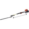 image:imageVEVOR Gas Hedge Trimmer 2 Cycle with Extension Pole 157inch 26cc Gas Powered Pole Hedge Trimmer with Dual Sided Dual Action Blade Great for Trimming Shrubs Bushes wEPA CE and EMC Certification43cc