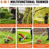 image:imageVEVOR Gas Hedge Trimmer 2 Cycle with Extension Pole 157inch 26cc Gas Powered Pole Hedge Trimmer with Dual Sided Dual Action Blade Great for Trimming Shrubs Bushes wEPA CE and EMC Certification52cc