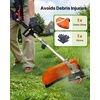 image:imageVEVOR Gas Hedge Trimmer 2 Cycle with Extension Pole 157inch 26cc Gas Powered Pole Hedge Trimmer with Dual Sided Dual Action Blade Great for Trimming Shrubs Bushes wEPA CE and EMC Certification26cc