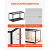 image:imageVEVOR Hamster Cage 360Viewing Transparent Hamster Habitats Small Animal Cage 295 x 173 x 24 in Ventilated Pet Mouse Cages with Water Bottle Portable Hamster House for Rats Guinea Pigs378L x 185W x 217H