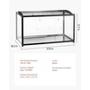 image:imageVEVOR Hamster Cage 360Viewing Transparent Hamster Habitats Small Animal Cage 295 x 173 x 24 in Ventilated Pet Mouse Cages with Water Bottle Portable Hamster House for Rats Guinea Pigs378L x 185W x 217H