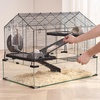 image:imageVEVOR Hamster Cage 360Viewing Transparent Hamster Habitats Small Animal Cage 295 x 173 x 24 in Ventilated Pet Mouse Cages with Water Bottle Portable Hamster House for Rats Guinea Pigs295L x 173W x 240H