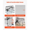 image:imageVEVOR Hamster Cage 360Viewing Transparent Hamster Habitats Small Animal Cage 295 x 173 x 24 in Ventilated Pet Mouse Cages with Water Bottle Portable Hamster House for Rats Guinea Pigs228L x 150W x 213H