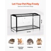 image:imageVEVOR Hamster Cage 360Viewing Transparent Hamster Habitats Small Animal Cage 295 x 173 x 24 in Ventilated Pet Mouse Cages with Water Bottle Portable Hamster House for Rats Guinea Pigs378L x 185W x 217H