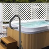 image:imageVEVOR Hot Tub Handrail 360 Rotatable Spa Side Handrail with 4863 Adjustable Height RustProof Aluminum Spa Hot Tub Hand Rail with SlideUnder Mount Base for Indoor amp Outdoor 600LBS Capacity63 Inch