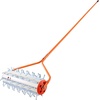 image:imageVEVOR Lake Weed Roller 141 ft Stainless Steel Lake amp Pond Weed Removal Tool Muck Razer Aquatic amp Sludge Tiller Rid Roots and Muck Buildup 6 Preassembled Stainless Steel Blades 4 Aluminum Handles12ft