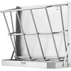 image:imageVEVOR Livestock Feeder 185 Gallons Large Capacity HeavyDuty Steel Goat Hay Rack 244 Long Wall Mounted Horse Hay Holder Multiple Sided Feeding Rack for Sheep Farm Livestock Indoor OutdoorWallMounted