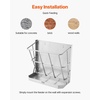image:imageVEVOR Livestock Feeder 185 Gallons Large Capacity HeavyDuty Steel Goat Hay Rack 244 Long Wall Mounted Horse Hay Holder Multiple Sided Feeding Rack for Sheep Farm Livestock Indoor OutdoorWallMounted