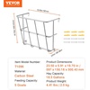 image:imageVEVOR Livestock Feeder 185 Gallons Large Capacity HeavyDuty Steel Goat Hay Rack 244 Long Wall Mounted Horse Hay Holder Multiple Sided Feeding Rack for Sheep Farm Livestock Indoor OutdoorWallMounted