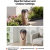 image:imageVEVOR Outdoor Water Fountain 3071 in Height Fountain and Waterfall 1Tier Floor Standing Glazed Jar Style Fountains with LED Light and Pump for Outdoor Indoor Garden Home Patio amp Yard Coffee