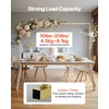 image:imageVEVOR Over The Table Rod Stand with Clamps 1342 Tall amp 2898 Length Adjustable 2 Packs Table Arch Stand Tabletop Balloon Arch Frame for Wedding Birthday Party Christmas Decorations BlackGold With Decorations