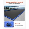 image:imageVEVOR Pool Cover Water Bags 5 Packs 10 Ft Double Chamber Pool Cover Water Tubes 04mm Thick PVC Bags Weights with Leakproof Screw Cap for Inground SwimmingPool Covers Winter Closing BlueBlue