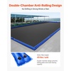 image:imageVEVOR Pool Cover Water Bags 5 Packs 10 Ft Double Chamber Pool Cover Water Tubes 04mm Thick PVC Bags Weights with Leakproof Screw Cap for Inground SwimmingPool Covers Winter Closing BlueBlue
