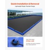 image:imageVEVOR Pool Cover Water Bags 5 Packs 10 Ft Double Chamber Pool Cover Water Tubes 04mm Thick PVC Bags Weights with Leakproof Screw Cap for Inground SwimmingPool Covers Winter Closing BlueBlue