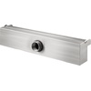 image:imageVEVOR Pool Fountain Stainless Steel Pool Waterfall Spillway with Pipe Connector Rectangular Garden Outdoor 11812in