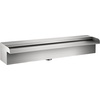 image:imageVEVOR Pool Fountain Stainless Steel Pool Waterfall Spillway with Pipe Connector Rectangular Garden Outdoor 11812in