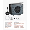 image:imageVEVOR Pool Heat Pump Max 93390 BTU Electric Pool Heater for Above amp InGround Up to 22455 Gallons AllDC Inverter Technology WiFi amp App Remote Control Multiple Protection for Swimming Parties3900 Gallons