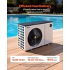 image:imageVEVOR Pool Heat Pump Max 93390 BTU Electric Pool Heater for Above amp InGround Up to 22455 Gallons AllDC Inverter Technology WiFi amp App Remote Control Multiple Protection for Swimming Parties19000 Gallons