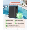 image:imageVEVOR Pool Heat Pump Max 93390 BTU Electric Pool Heater for Above amp InGround Up to 22455 Gallons AllDC Inverter Technology WiFi amp App Remote Control Multiple Protection for Swimming PartiesTop Air Outlet 27000 Gallons
