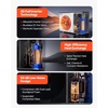 image:imageVEVOR Pool Heat Pump Max 93390 BTU Electric Pool Heater for Above amp InGround Up to 22455 Gallons AllDC Inverter Technology WiFi amp App Remote Control Multiple Protection for Swimming Parties19000 Gallons