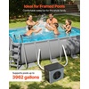 image:imageVEVOR Pool Heat Pump Max 93390 BTU Electric Pool Heater for Above amp InGround Up to 22455 Gallons AllDC Inverter Technology WiFi amp App Remote Control Multiple Protection for Swimming Parties3900 Gallons