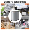 image:imageVEVOR Portable Tradeshow Podium Table 3543 x 1929 x 3701 Display Exhibition Counter Stand Booth Fair with Wall Foldable Promotion Retail Bar Table Pop Up Podium Counter with Carrying Bag