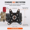 image:imageVEVOR Pressure Washer Pump 1 Shaft Horizontal Triplex Plunger 4000 PSI 40GPM Replacement Power Washer Pumps Kit with Hardware Compatible with Simpson MorFlex 40224 40225 40226 Santoprene40 GPM New Version