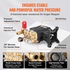 image:imageVEVOR Pressure Washer Pump 1 Shaft Horizontal Triplex Plunger 4000 PSI 40GPM Replacement Power Washer Pumps Kit with Hardware Compatible with Simpson MorFlex 40224 40225 40226 Santoprene40 GPM New Version