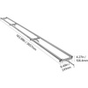image:imageVEVOR Rail Mill Guide System 9 ft 4 Crossbar Kits Aluminum Adjustable Saw Milling Rails System Work with Chainsaw Mills for Builders and Woodworkers12 ft