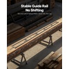 image:imageVEVOR Rail Mill Guide System 9 ft 4 Crossbar Kits Aluminum Adjustable Saw Milling Rails System Work with Chainsaw Mills for Builders and Woodworkers15 ft